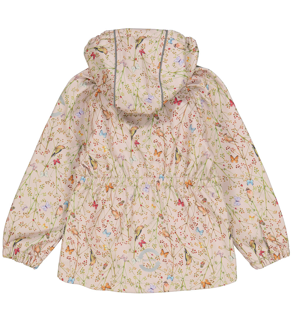 Mikk-Line Lightweight Jacket - Nirvana w. Flowers