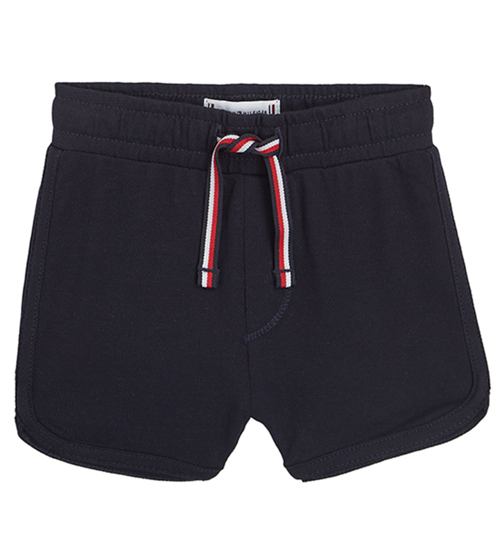 Set Tommy Hilfiger - T-Shirt/Shorts - Blanc/Marine