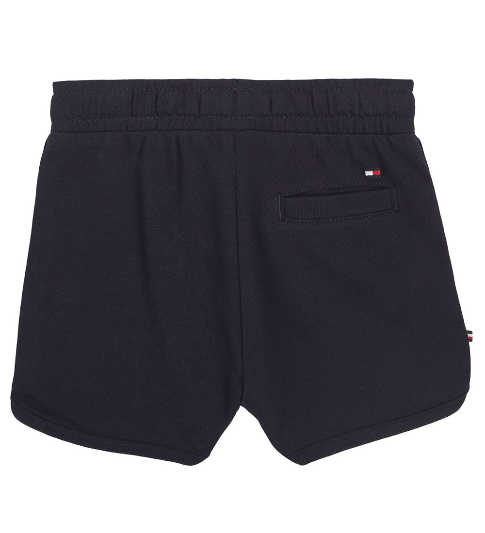 Set Tommy Hilfiger - T-Shirt/Shorts - Blanc/Marine