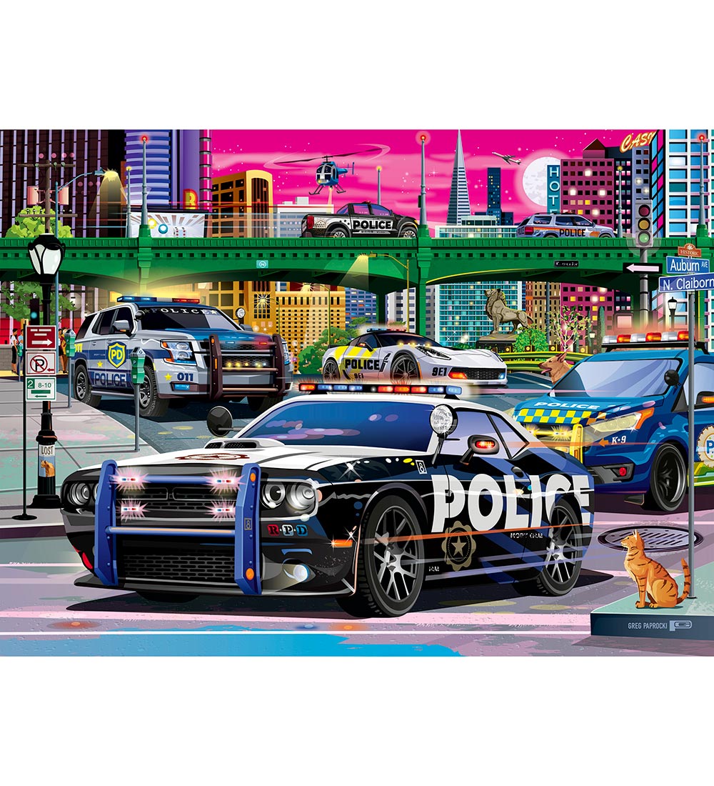 Ravensburger Jigsaw Puzzle - 150 Bricks - Police On Patrol