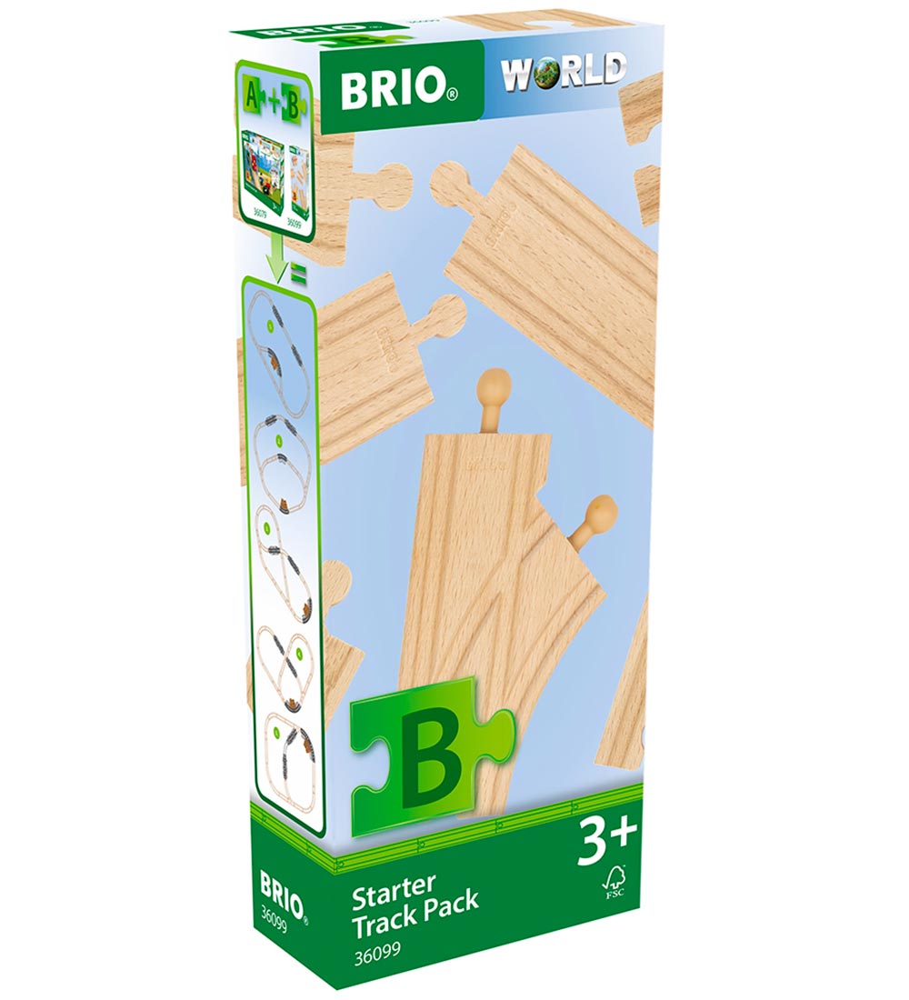 BRIO Startpakke Skinner - 12 Deler - 36099