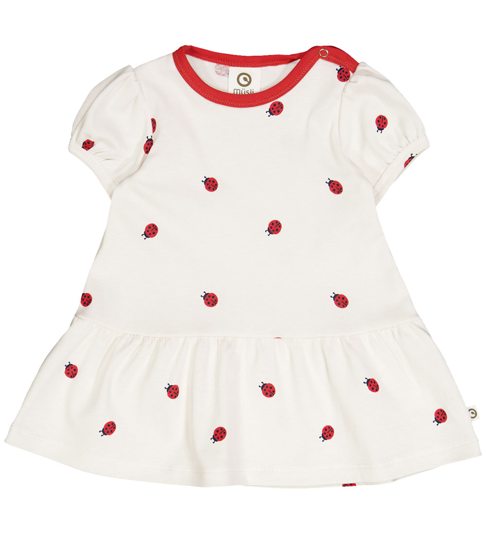 Müsli Kleid - Ladybird - Spülung Cream/Apple Ed