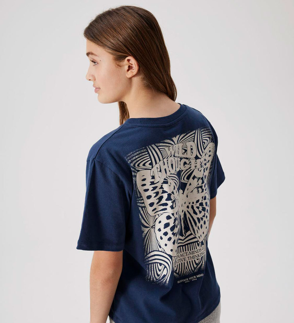 LMTD T-shirt - NkfThoughts - Dress Blues/Turtledove