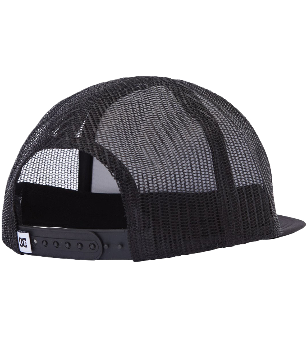 DC Schuhe Kappe - Tankstellen-Trucker - Weiß/Schwarz
