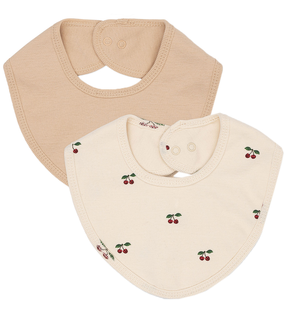 Konges Sløjd Bibs - 2-Pack - Cherry