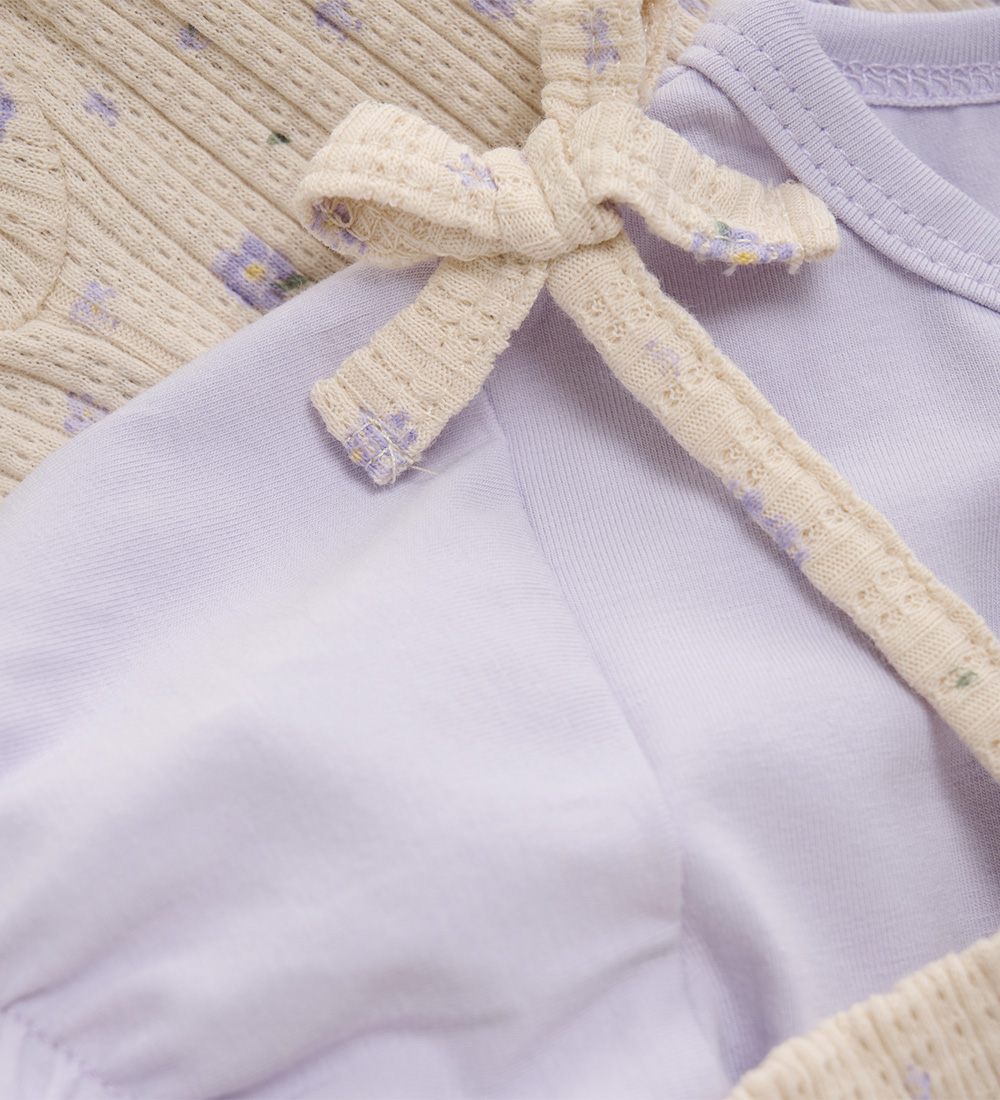 Fixoni Romper w. Bodysuit s/s - Tapioca