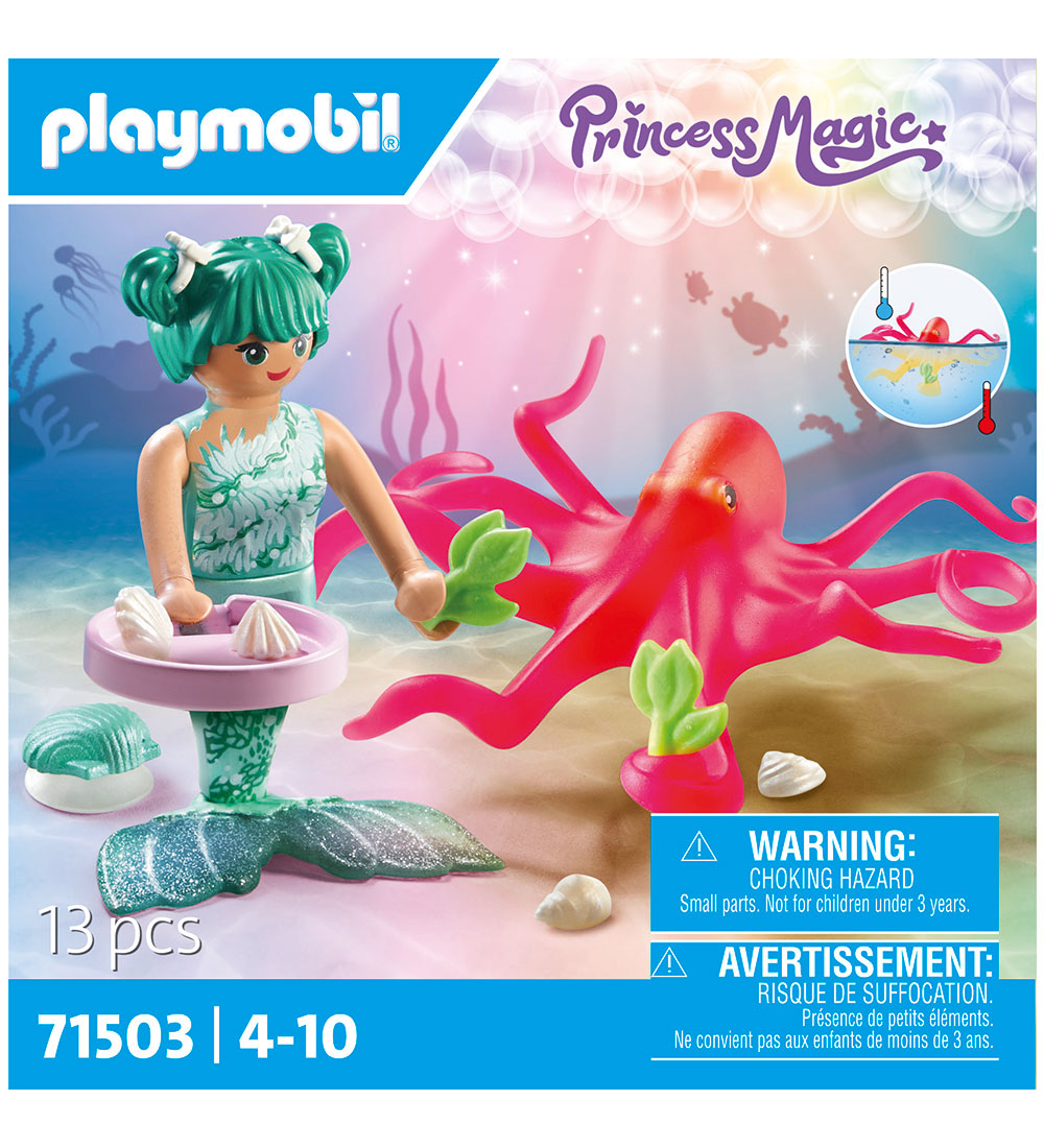 Magie Playmobil Princess - Sirène av. Encre... - 71503 - 13 Part