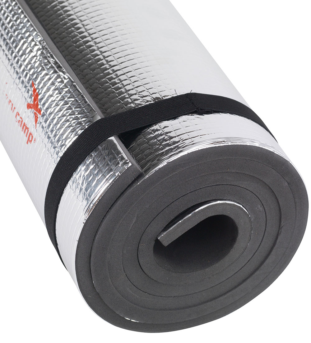 Easy Camp Isomatte - Alloy - 180 x 50 x 1,2 cm - Eva - Silber