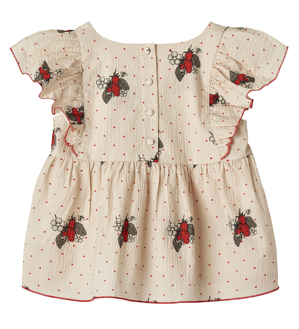 Fliink Top - Summerbuzz - Sandshell Dot Aop