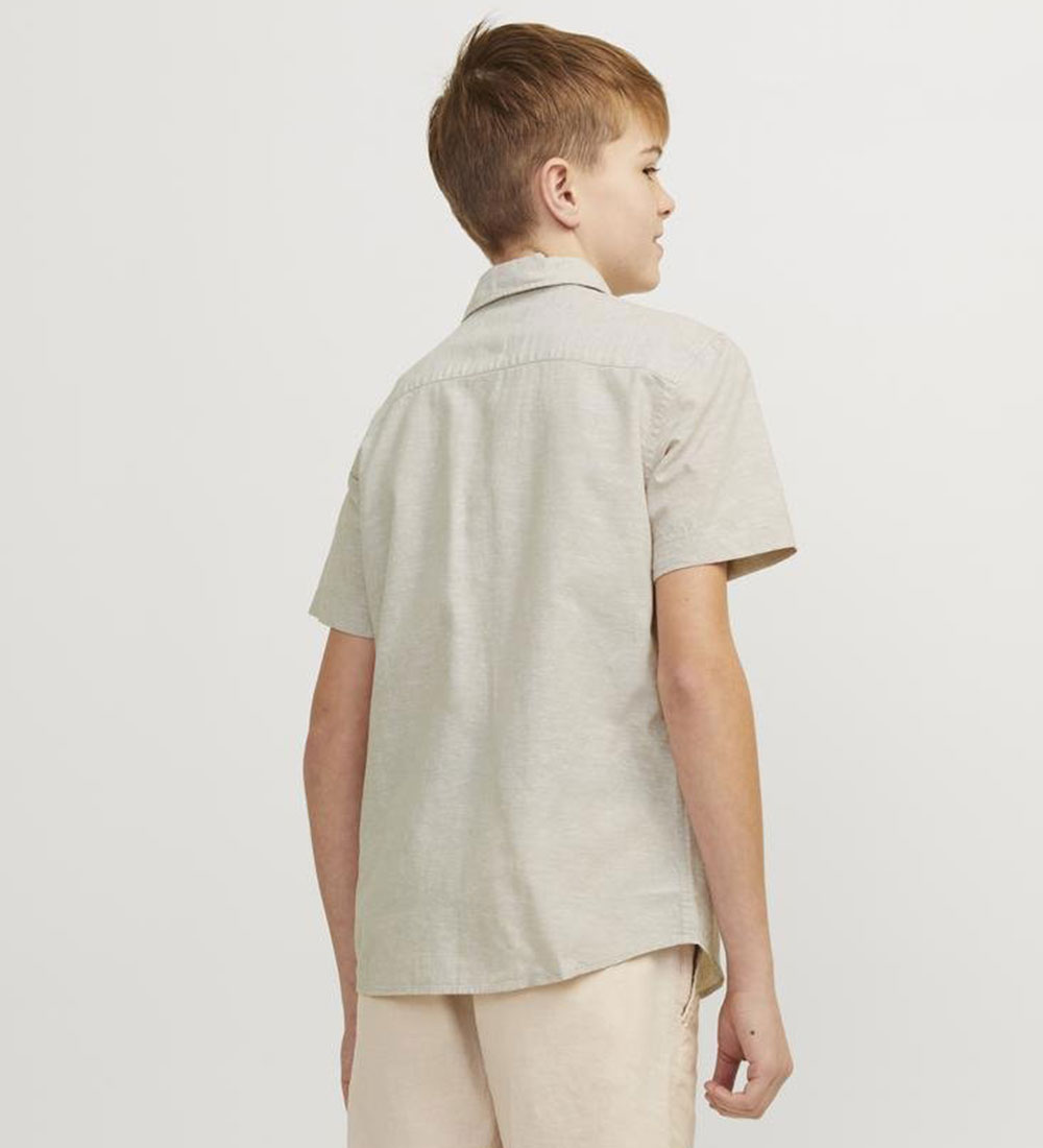 Jack & Jones Shirt - JjeLinen - Crockery