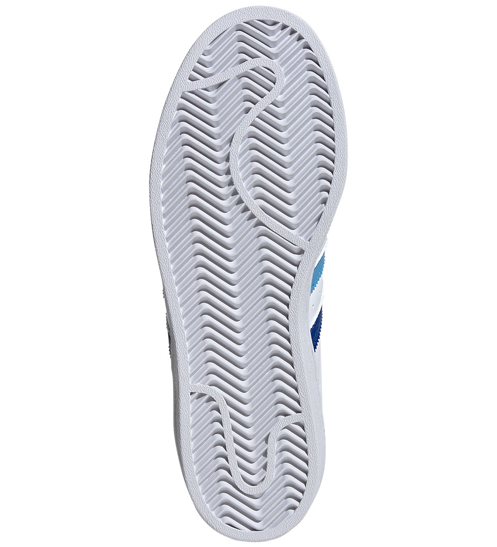 adidas Originals Schuhe - Superstar J - Weiß/Blau