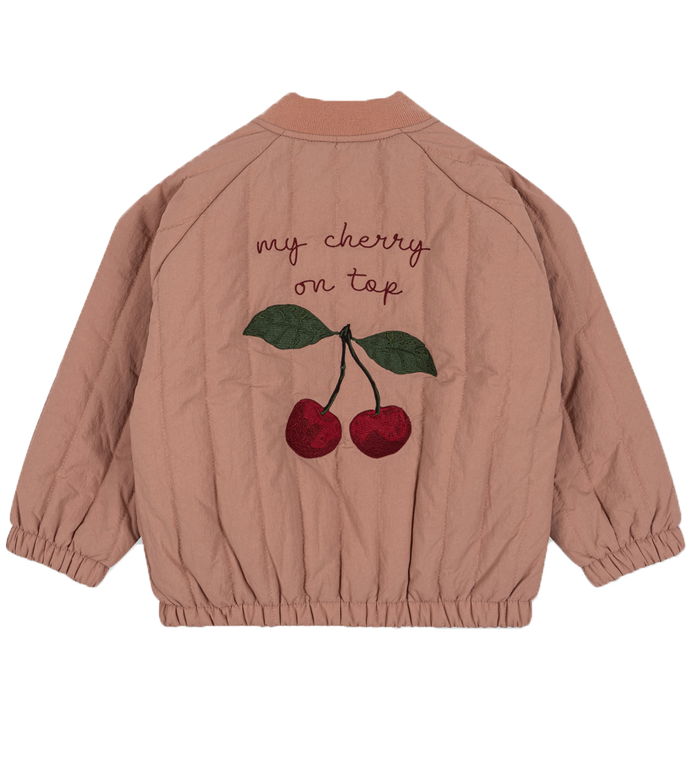 Konges Sløjd Thermo Jacket - Juno Frill Bombs - Cameo Brown