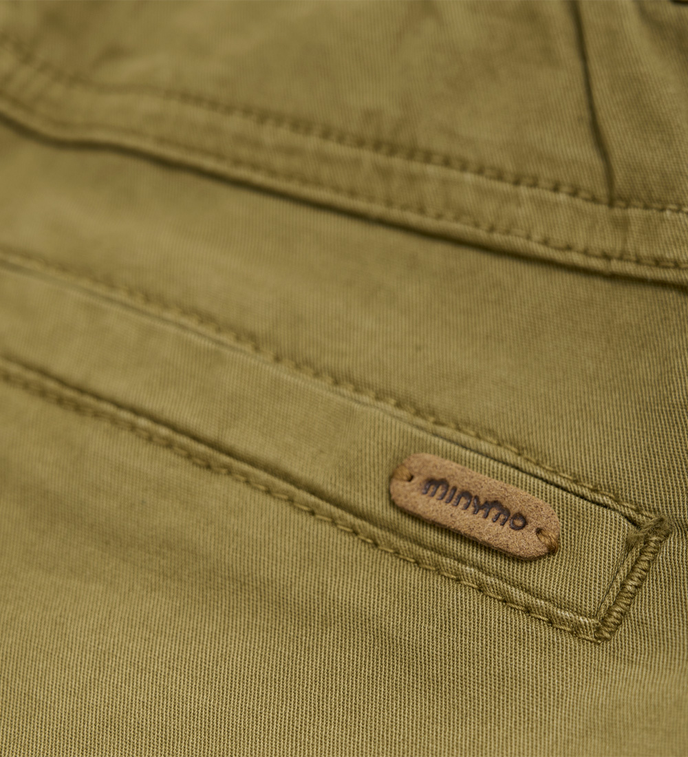 Minymo Shorts - Twill - Olive Kill