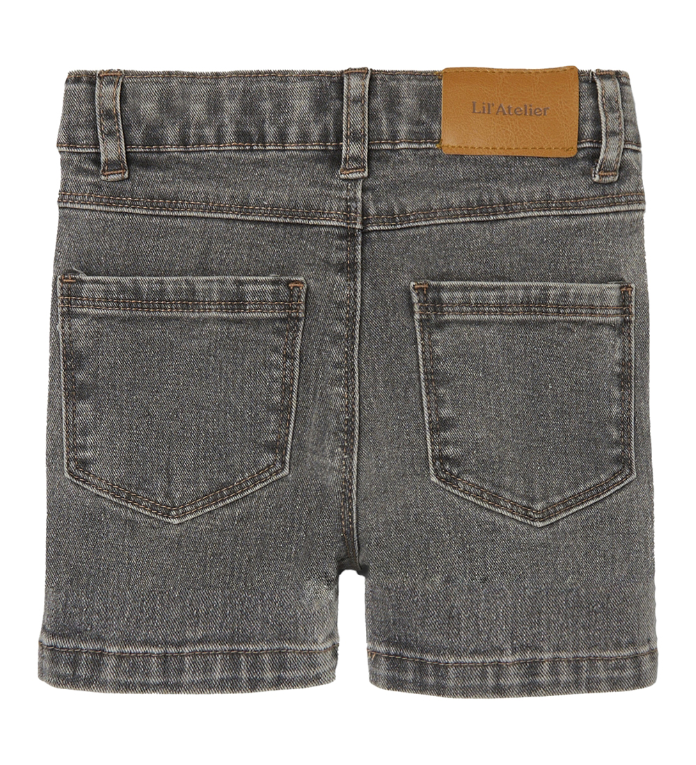 Lil' Atelier Shorts - NmmRyan - Light Grey Denim