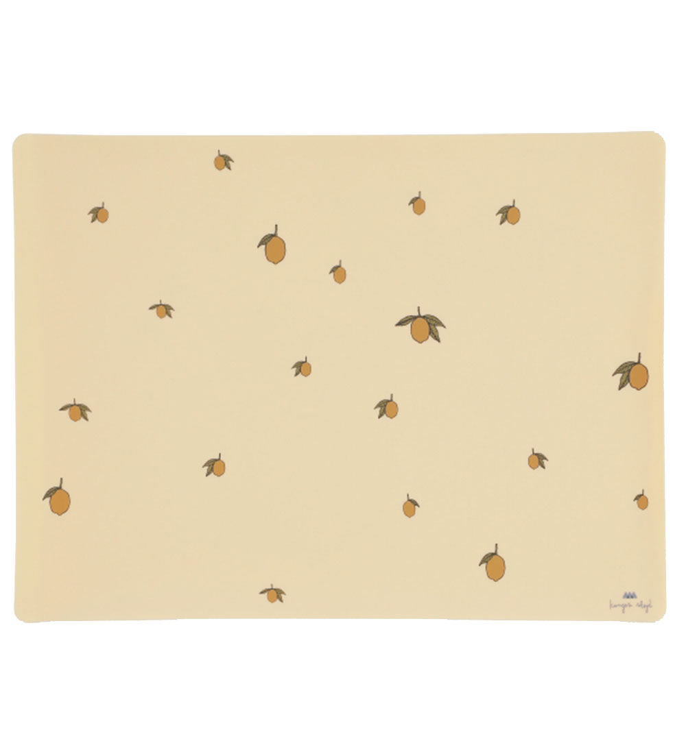 Konges Sløjd Placemat - Silicone - Lemon
