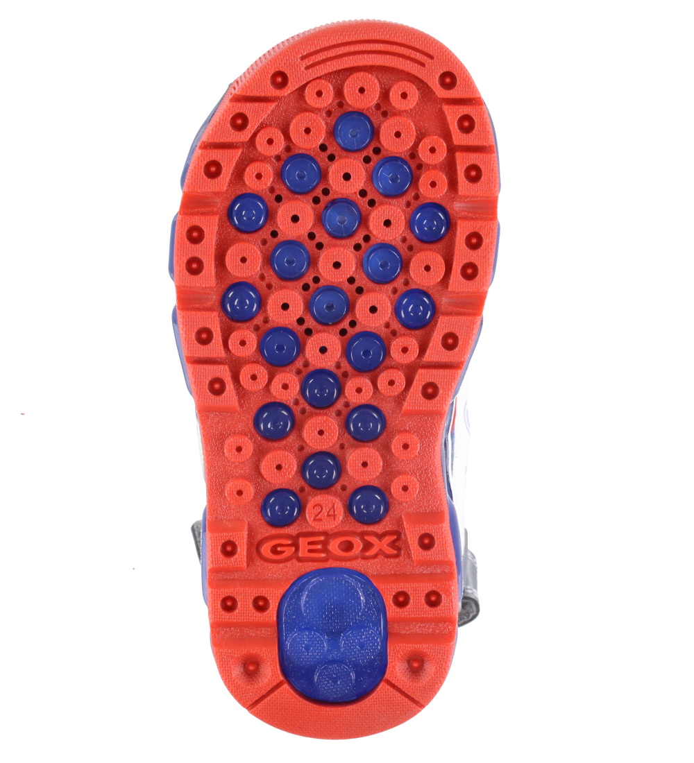 Sandales av. Lumière Geox - Android - Blue/Rouge