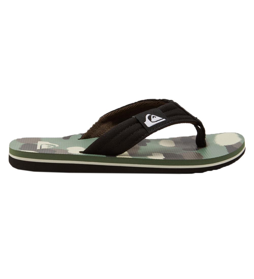 Quiksilver Flip Flops - Molokai Layback II - Black/Brown/Green
