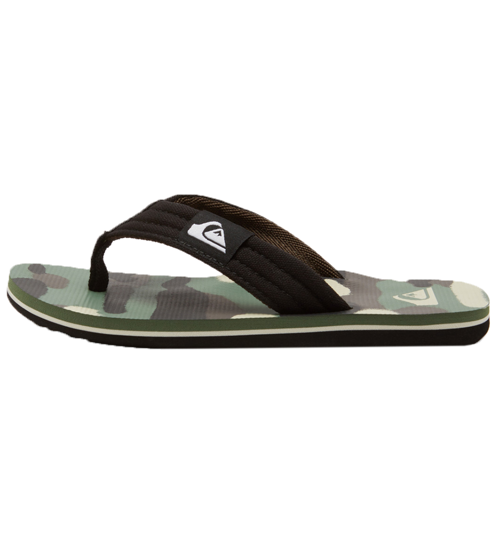 Quiksilver Flip Flops - Molokai Layback II - Black/Brown/Green
