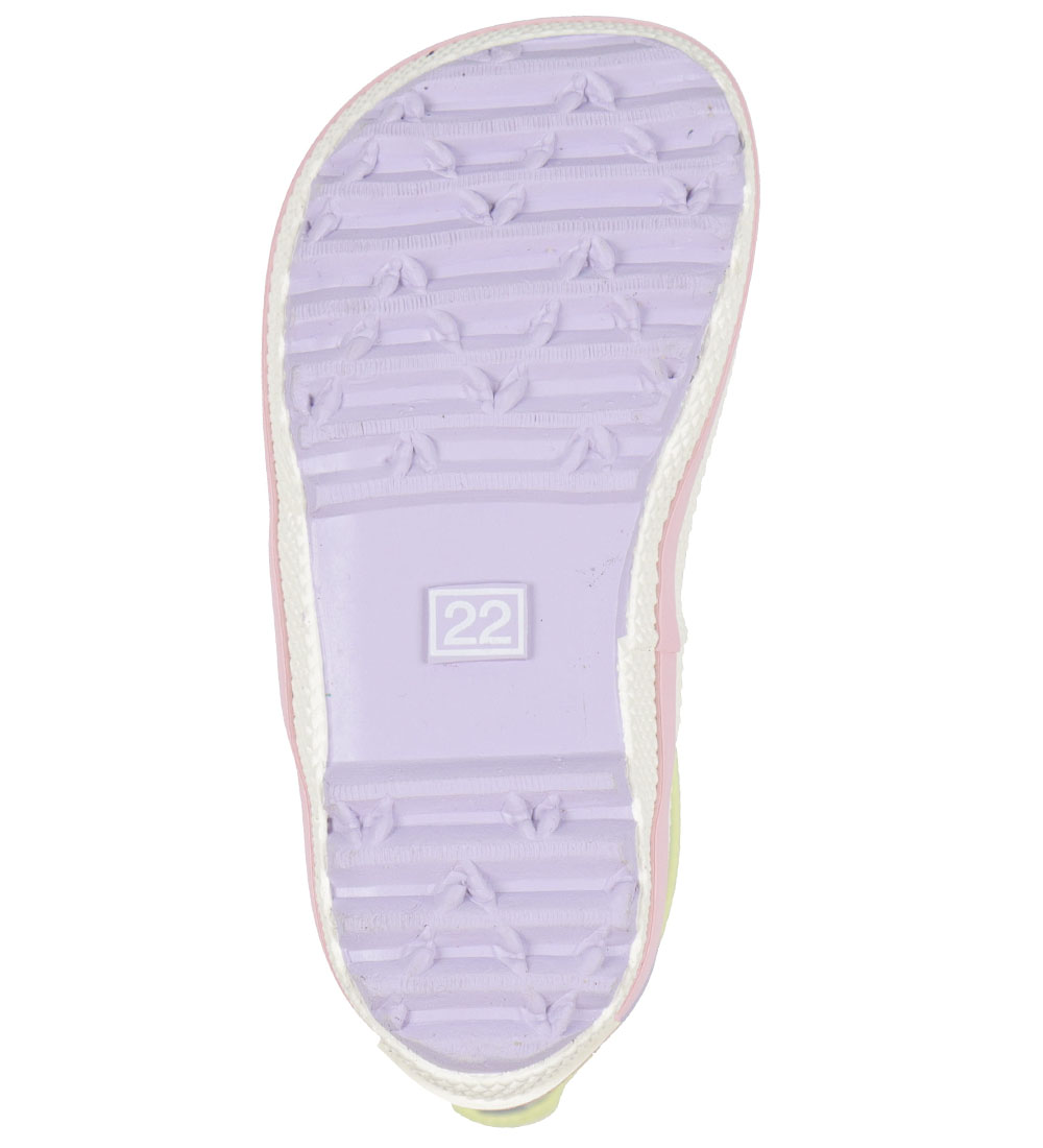 Bundgaard Rubber Boots - Charly High - Lilac Multi Print
