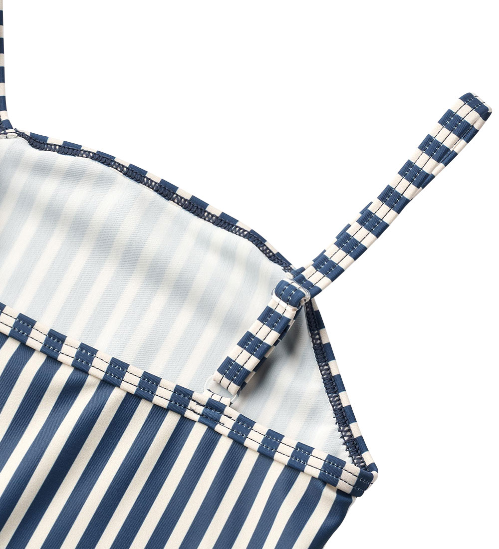 Wheat Swimsuit - Manon - Indigo Stripe
