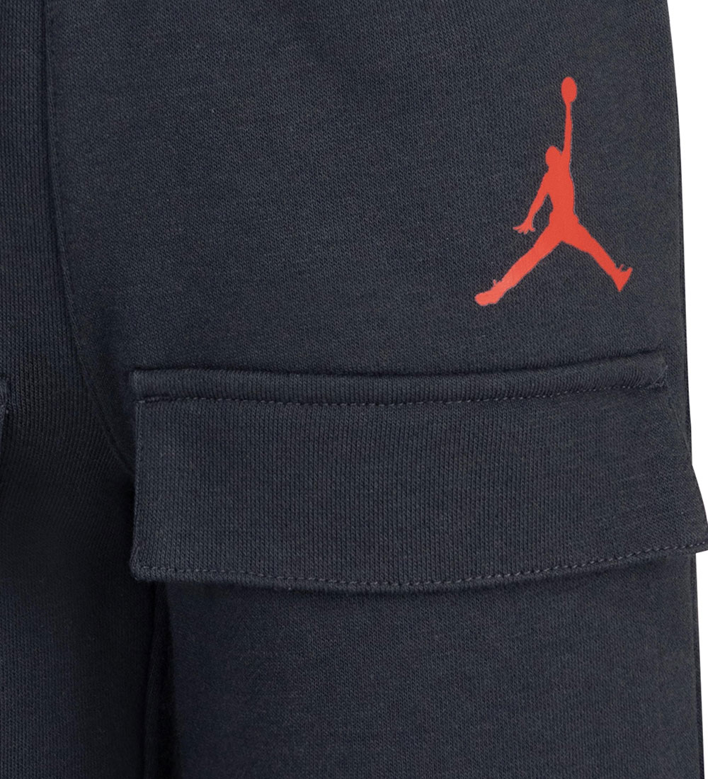 Jordan Shorts Set - Air 3D FT - Schwarz/Lila