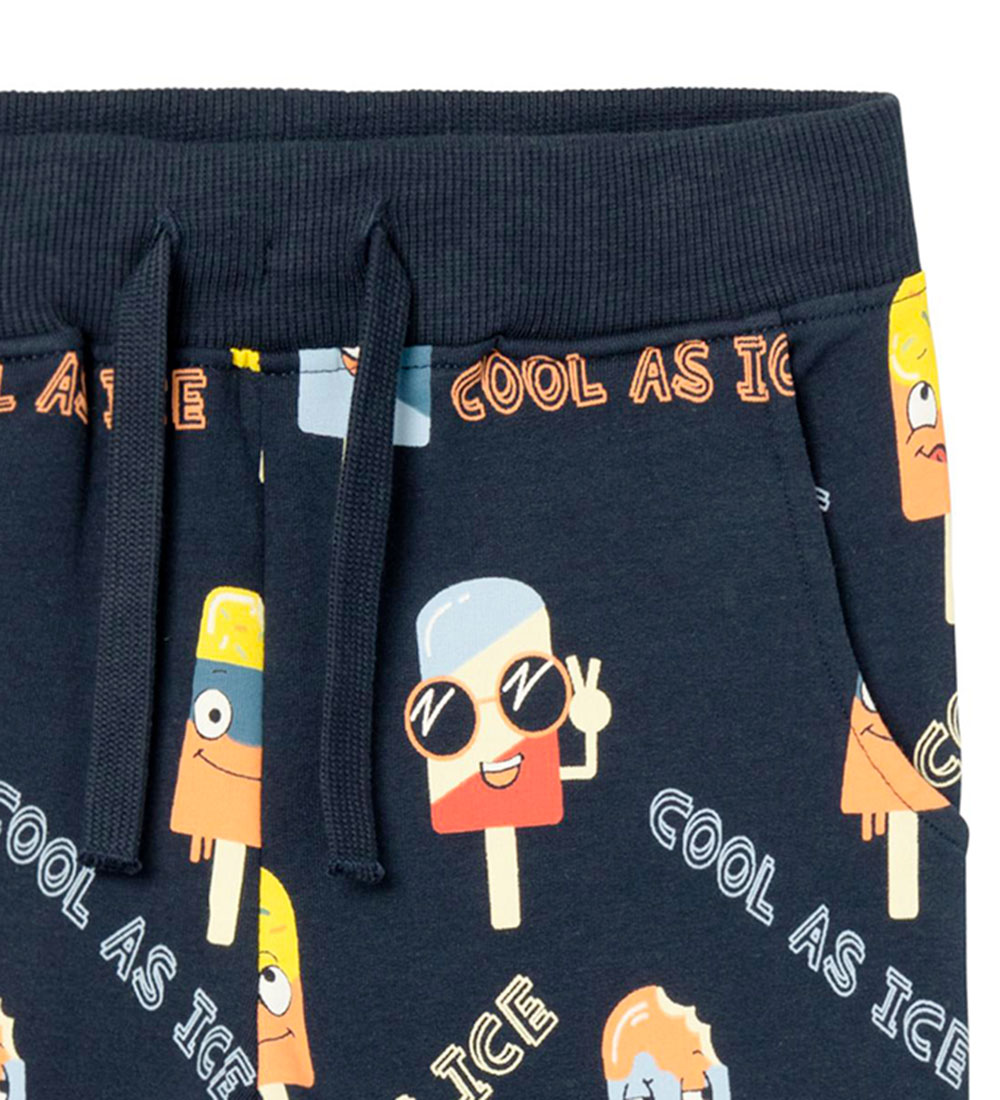 Shorts en Molleton Name It - NmmCiel - Dark Sapphire