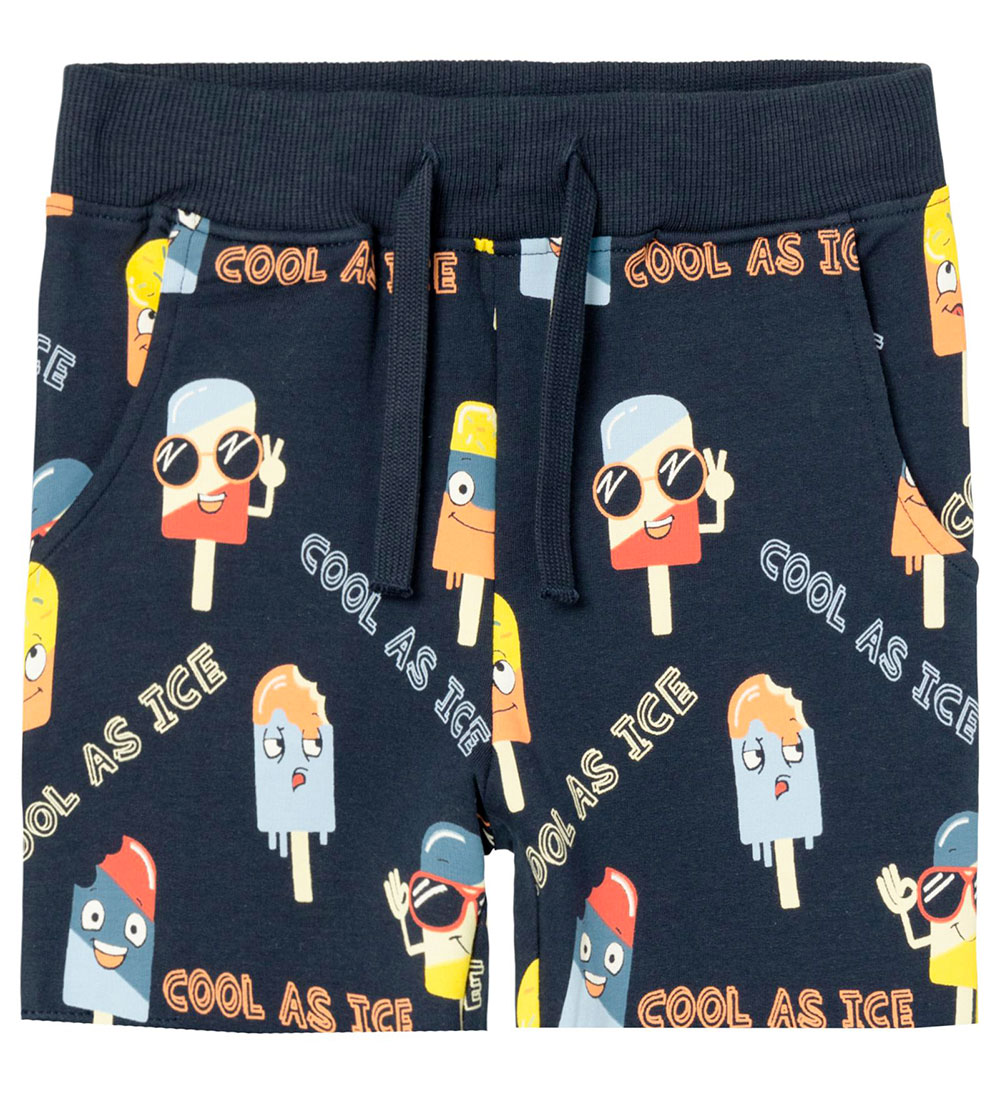 Shorts en Molleton Name It - NmmCiel - Dark Sapphire