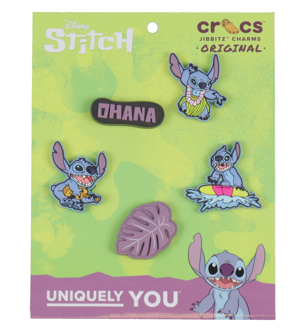 Crocs Anhänger - Stitch Tropical - 5er-Pack