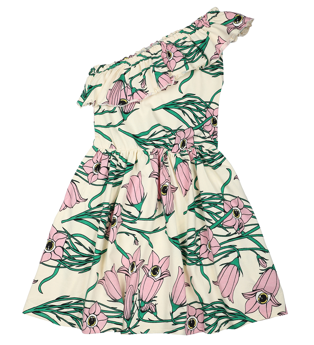 The New Dress - TnKylie - White Swan Campanula Flower