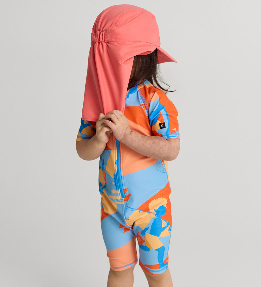 Reima Coverall Swimsuit - Atlantti - UV50+ - Orange