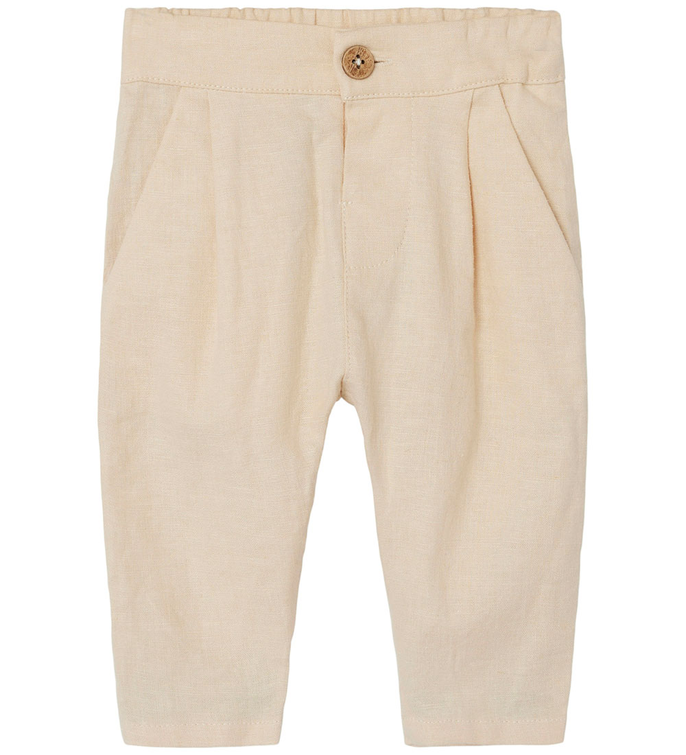 Lil' Atelier Trousers - NbmFelix - Bleached Sand
