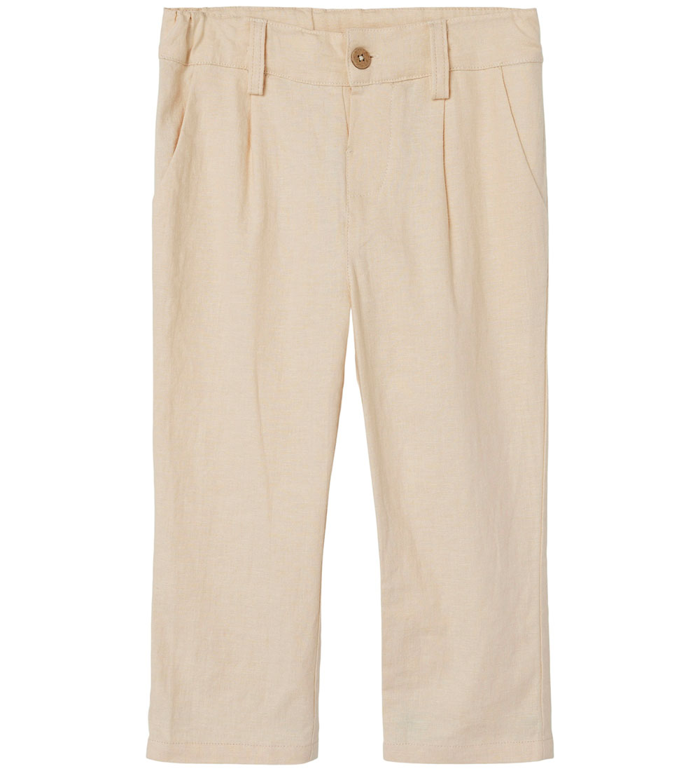 Lil' Atelier Hosen - NmmFelix - Gebleicht Sand