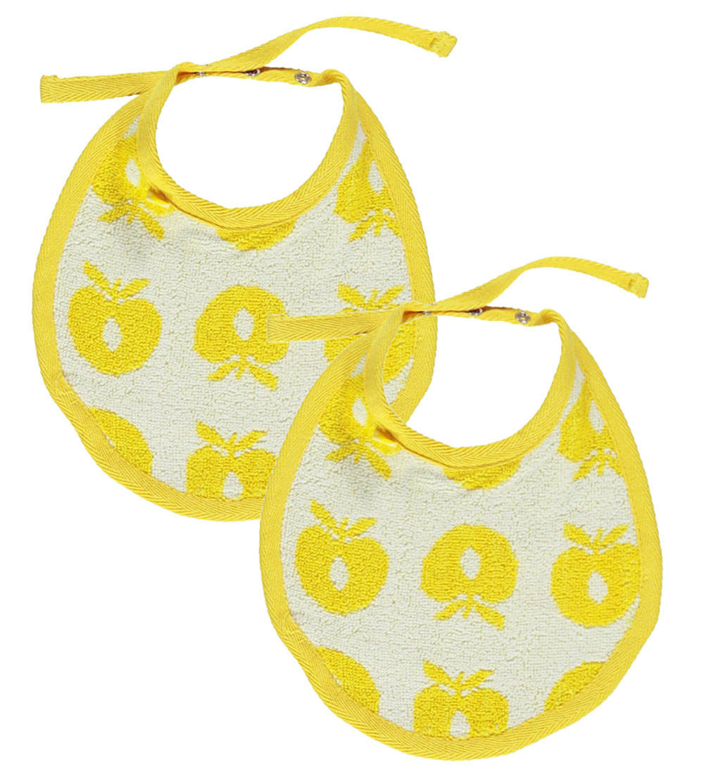 Småfolk Bib - 2-Pack - Yellow