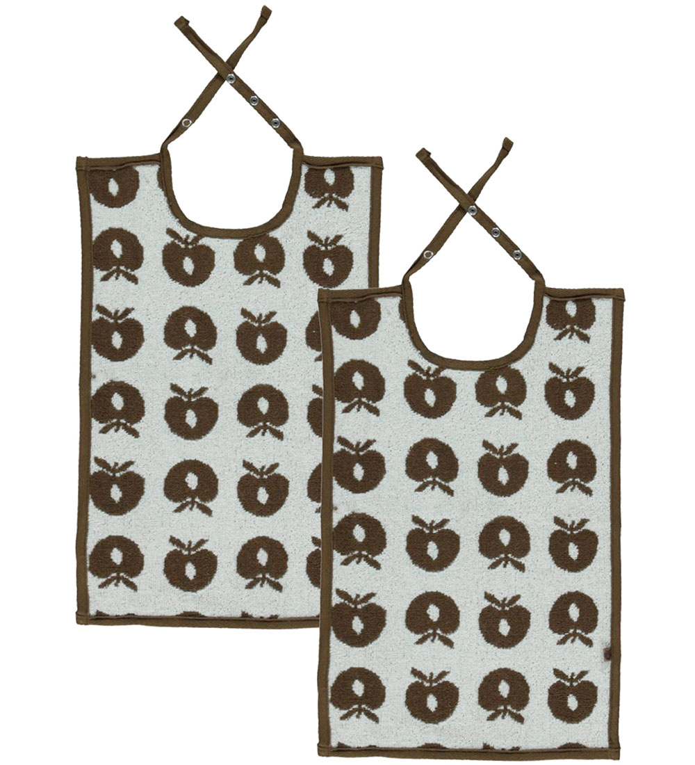 Småfolk Bib - 2-Pack - Bison