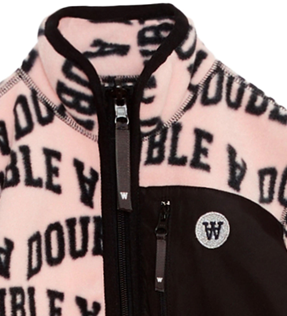 Wood Wood Fleece Jacket - Don Ivy - Pale Pink Ivy