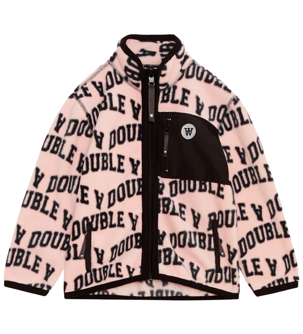 Wood Wood Fleece Jacket - Don Ivy - Pale Pink Ivy