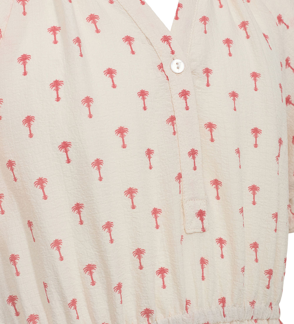 Sofie Schnoor Dress - Off White w. Palms