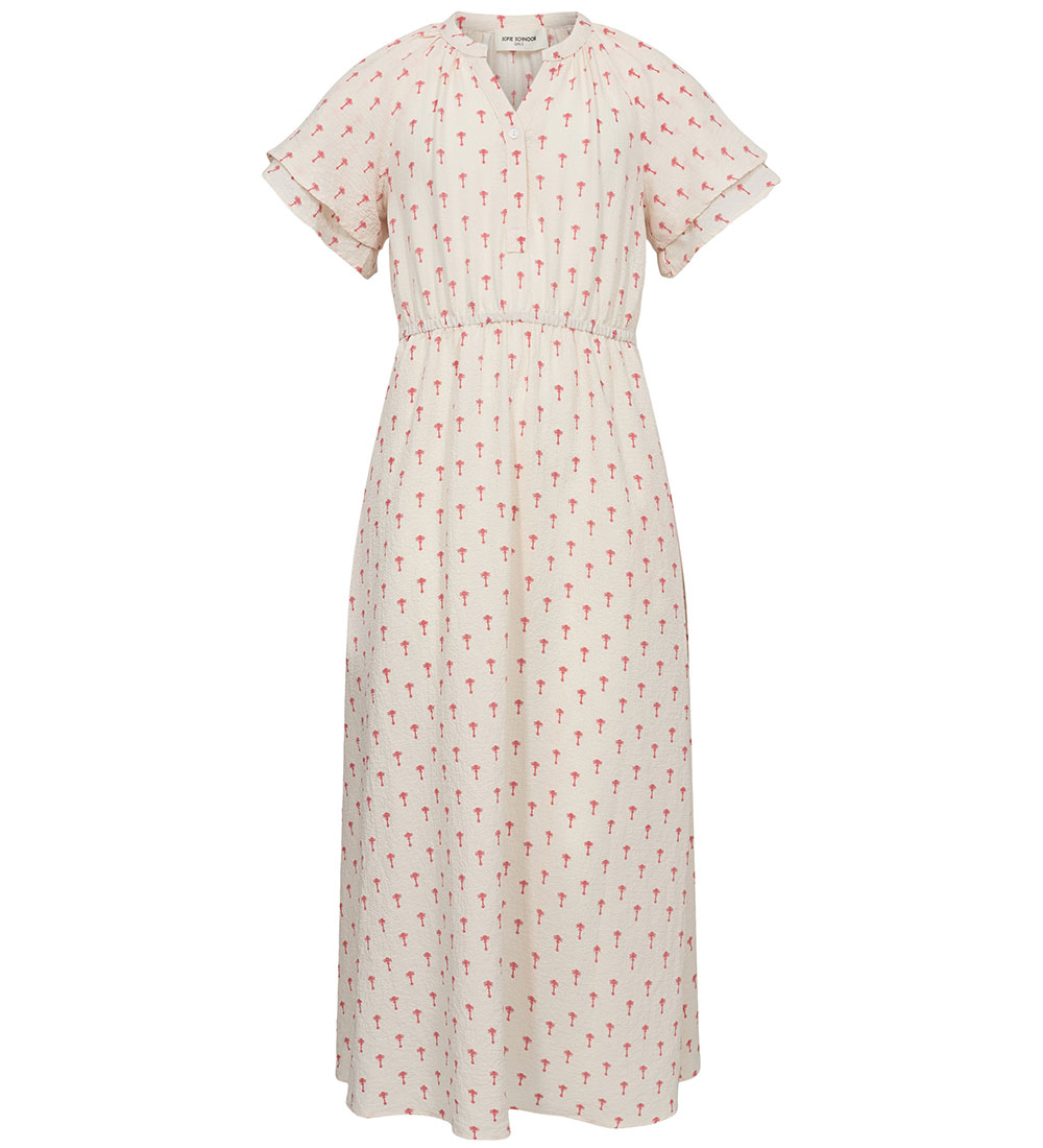 Sofie Schnoor Dress - Off White w. Palms
