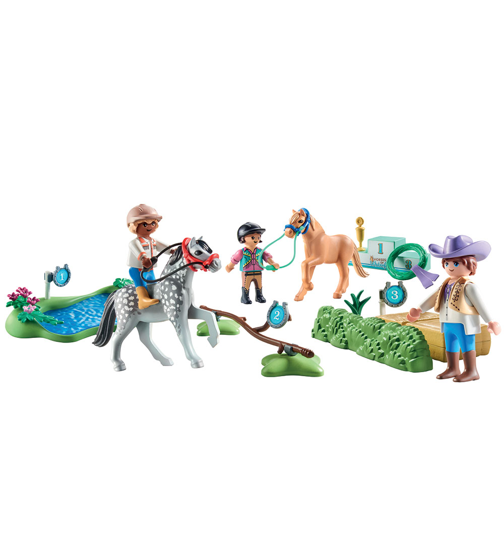 Playmobil Horses Of Waterfall - Ponyturnering - 71495 - 46 Parts