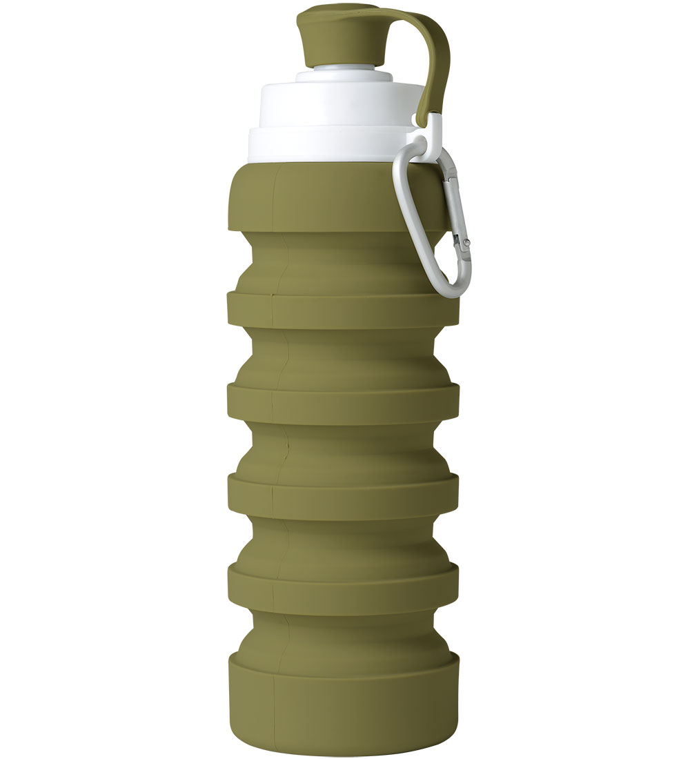 Mininor Faltbar Trinkflasche - Silikon - 200-500 ml - Grün