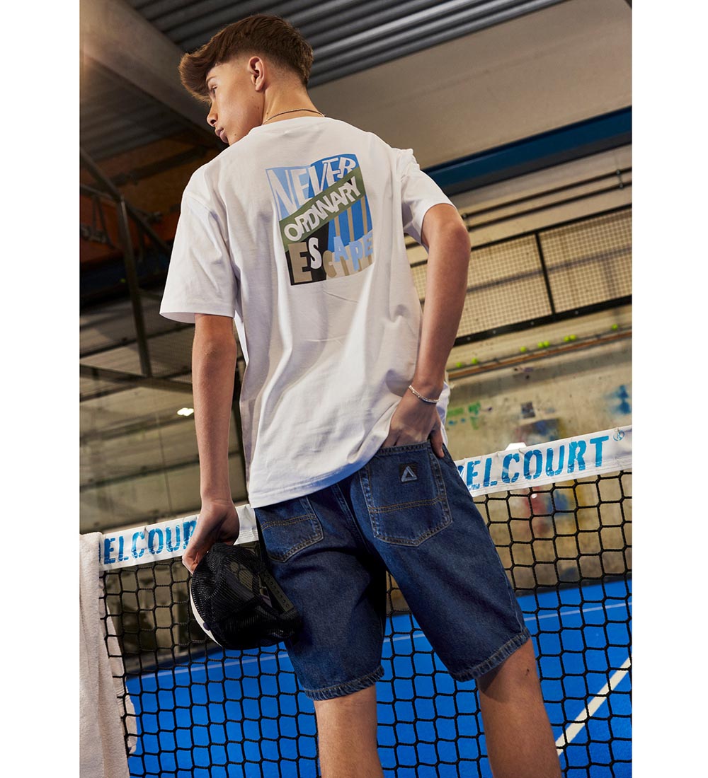 Hound Shortsit - pussimainen - Blue Denim