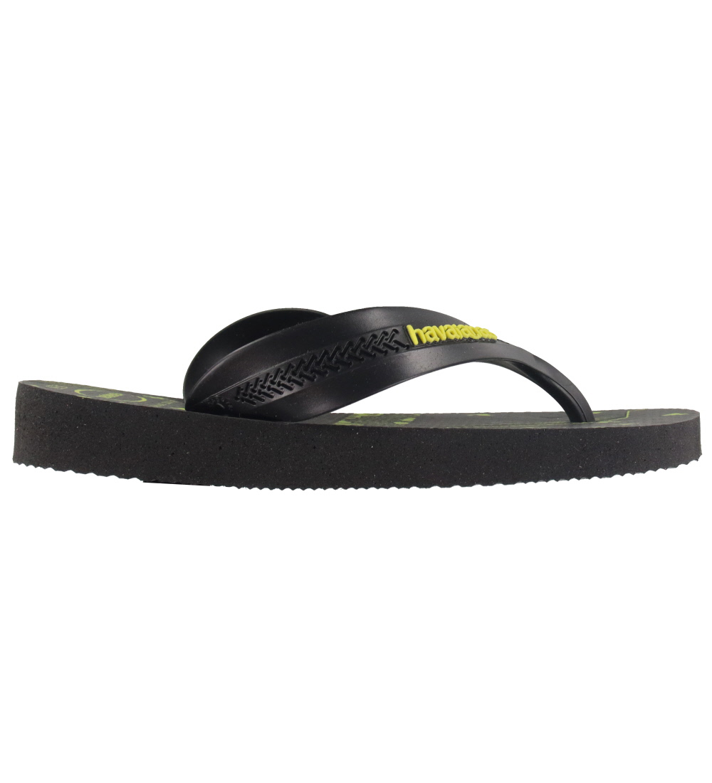 Havaianas Flip Flops - Kids Max Herois - Schwarz/Gelb