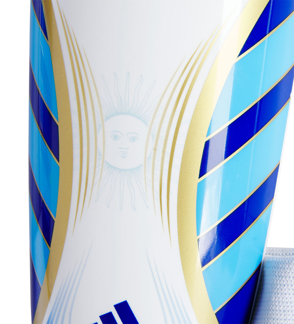 adidas Performance Shin Pads - Messi SG MTC J - White/Blue