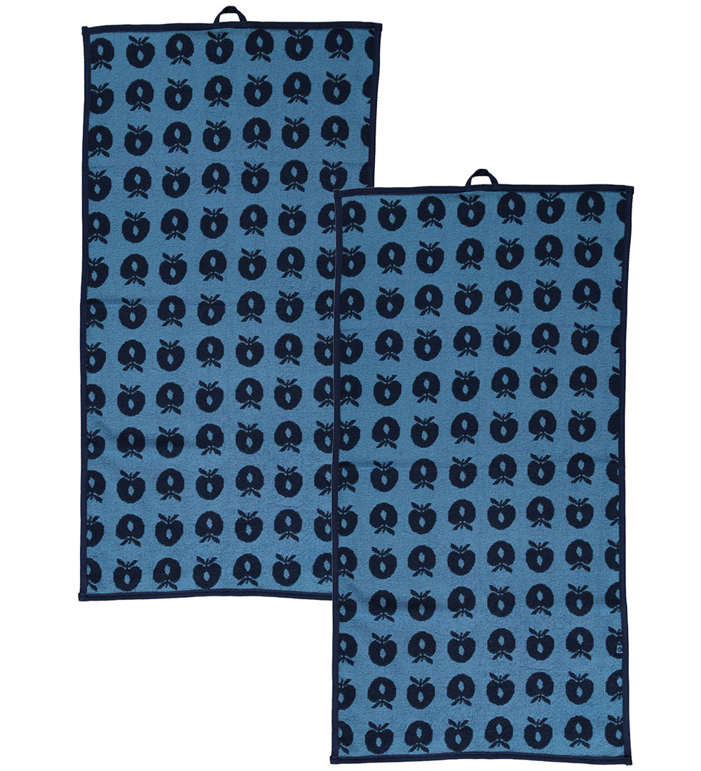 Småfolk Towel - 2-Pack - 50x100 - Blue Grotto