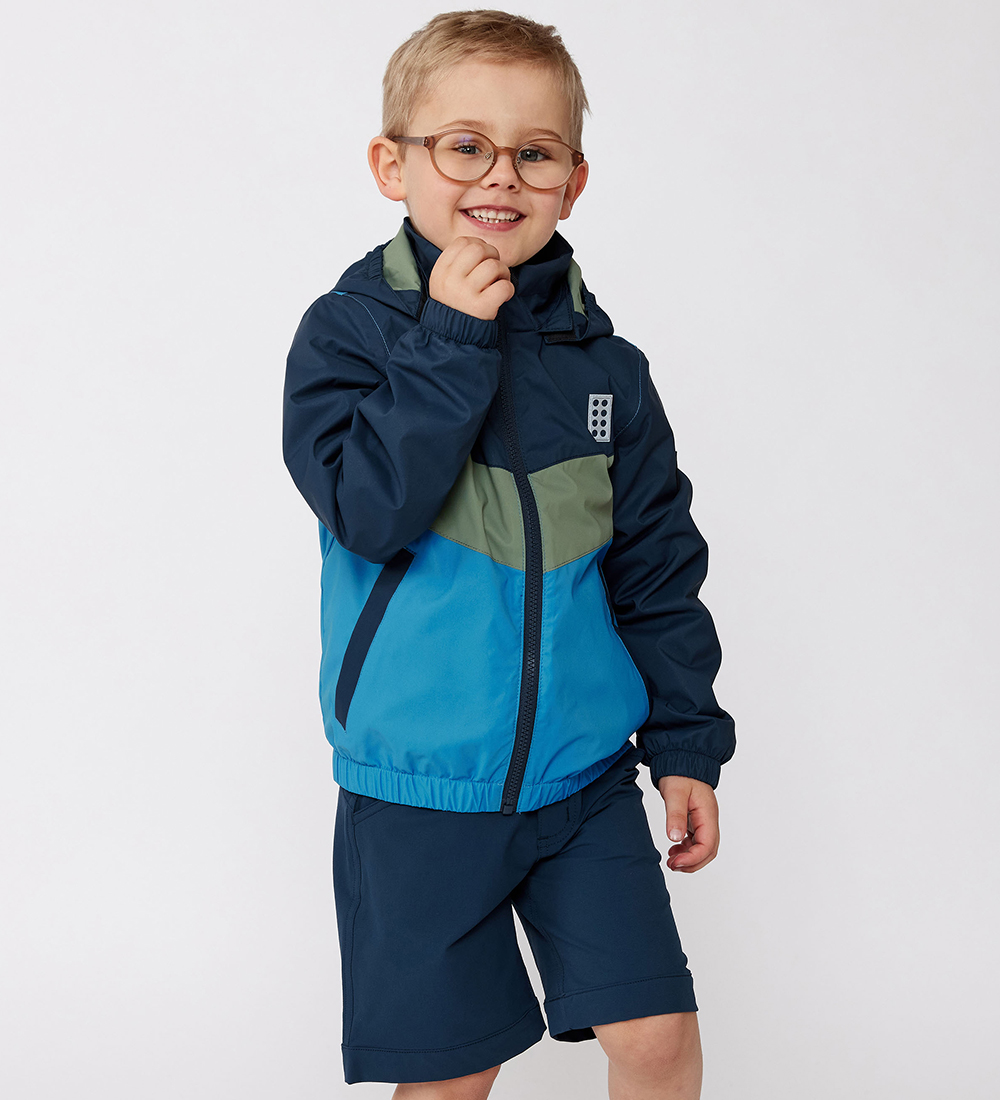 LEGO® Wear Sumarjakki - LWJad 207 - Dökkblátt/Blár/Hergrænn
