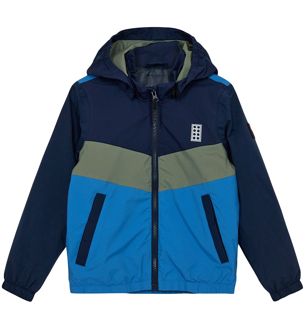 LEGO® Wear Sumarjakki - LWJad 207 - Dökkblátt/Blár/Hergrænn