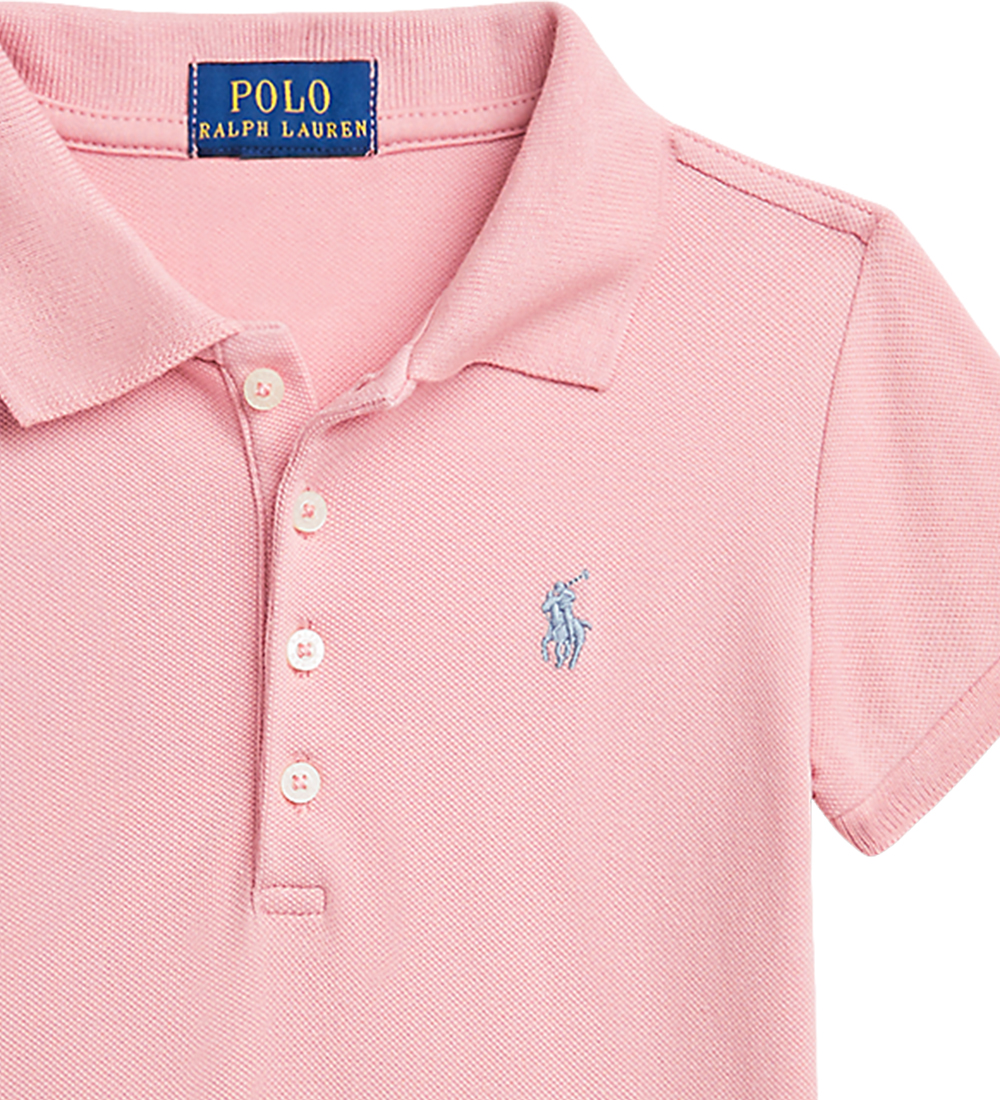 Polo Ralph Lauren Kjóll - Hemingway - Kitlað Bleikt