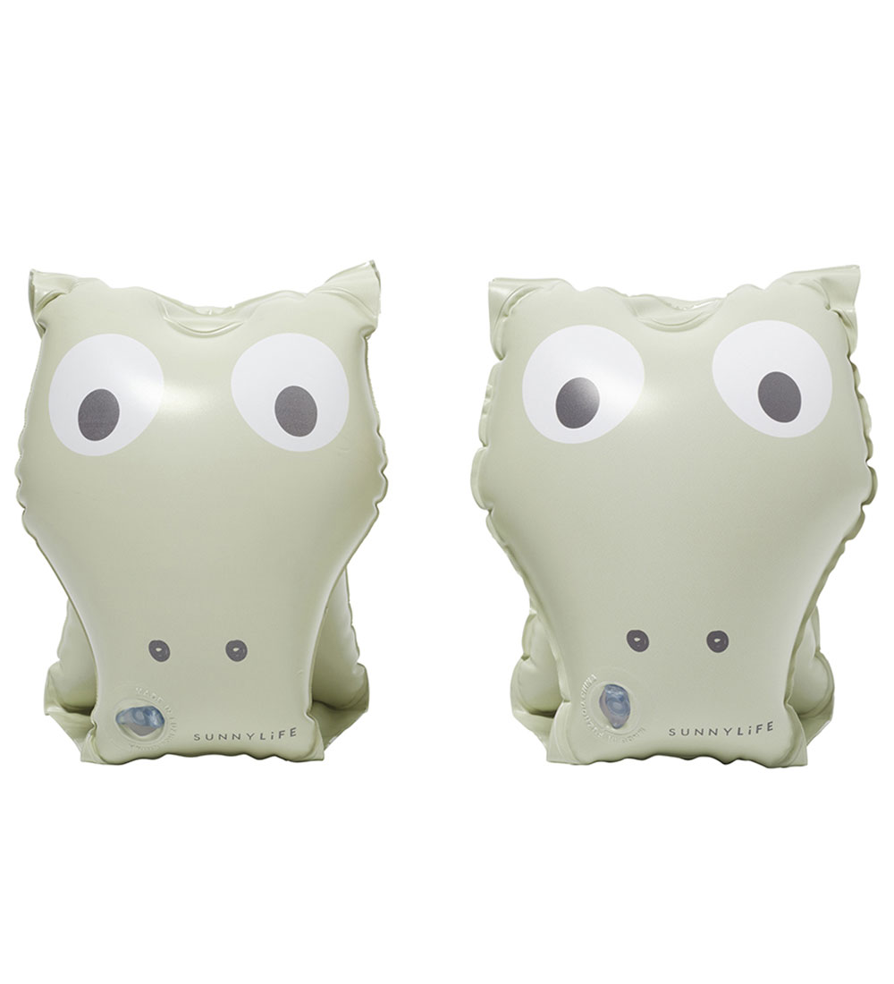 SunnyLife Water Wings - Cookie The Croc - Light Khaki