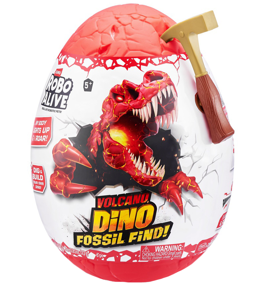 Robo Alive Toys - Dino Fossil Find - Volcano Surprise - Assorted