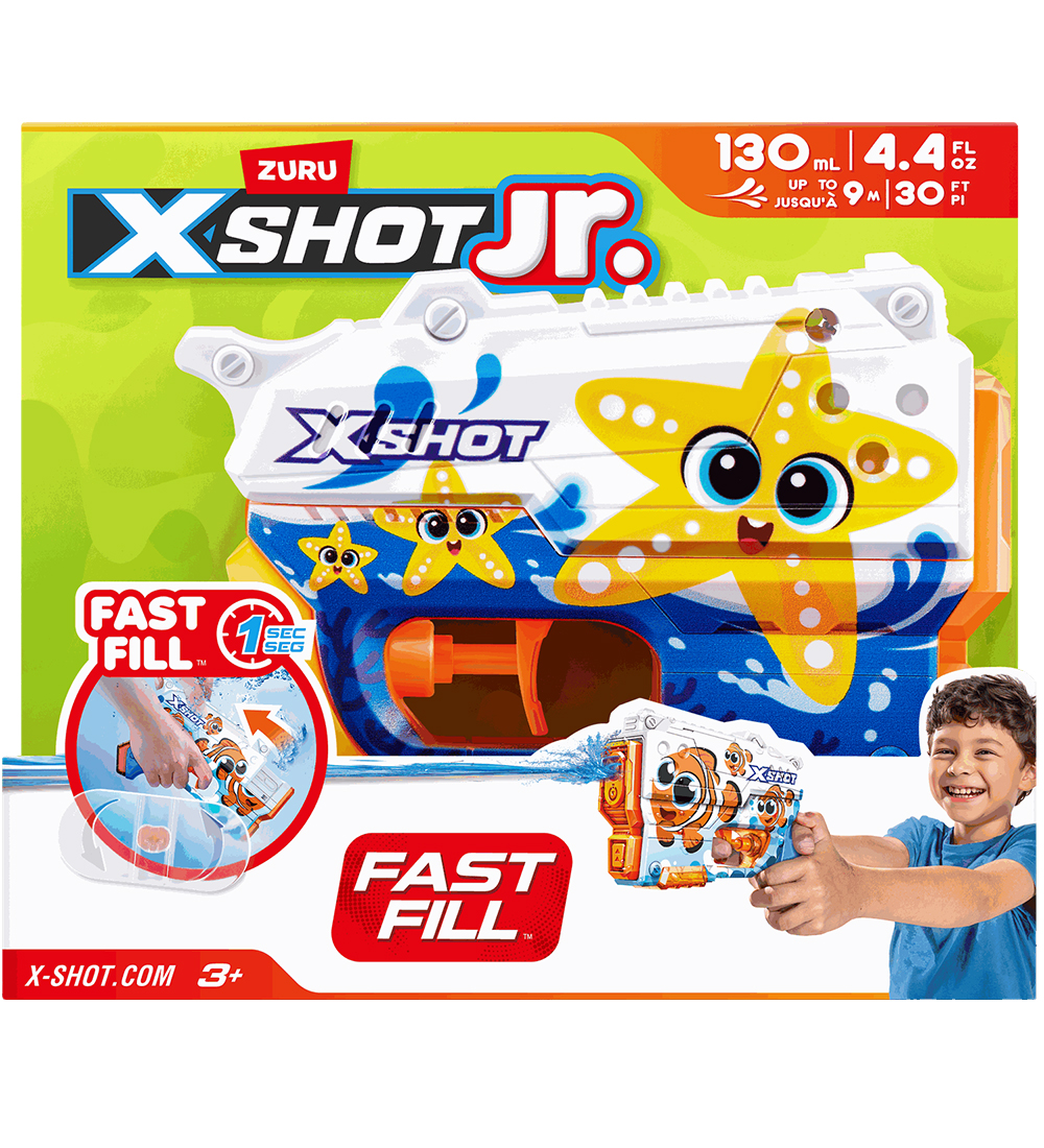 Pistolet à eau X-Shot - Junior Fast Remplissage - Étoile de mer